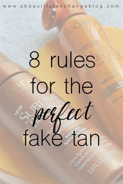 how often to apply false tan.